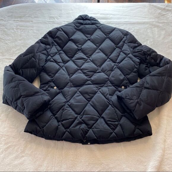 Eddie Bauer Black 350 Fill Power Down Coat Size Medium - Picture 2 of 12